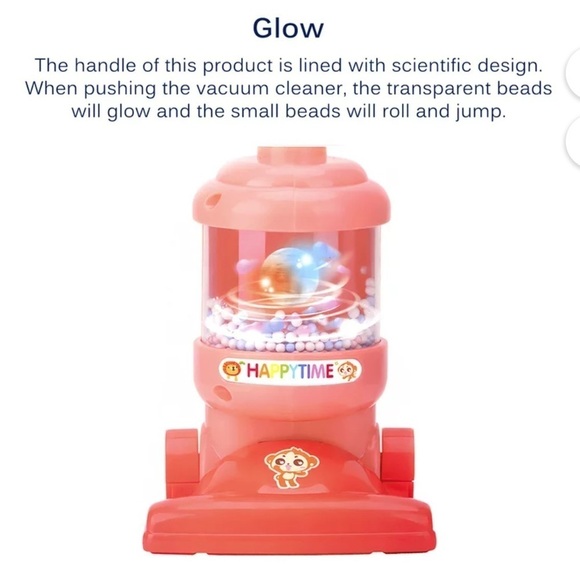 New Children's Electric Vacuum Cleaner with Real Working Function Kids Education - Picture 2 of 7